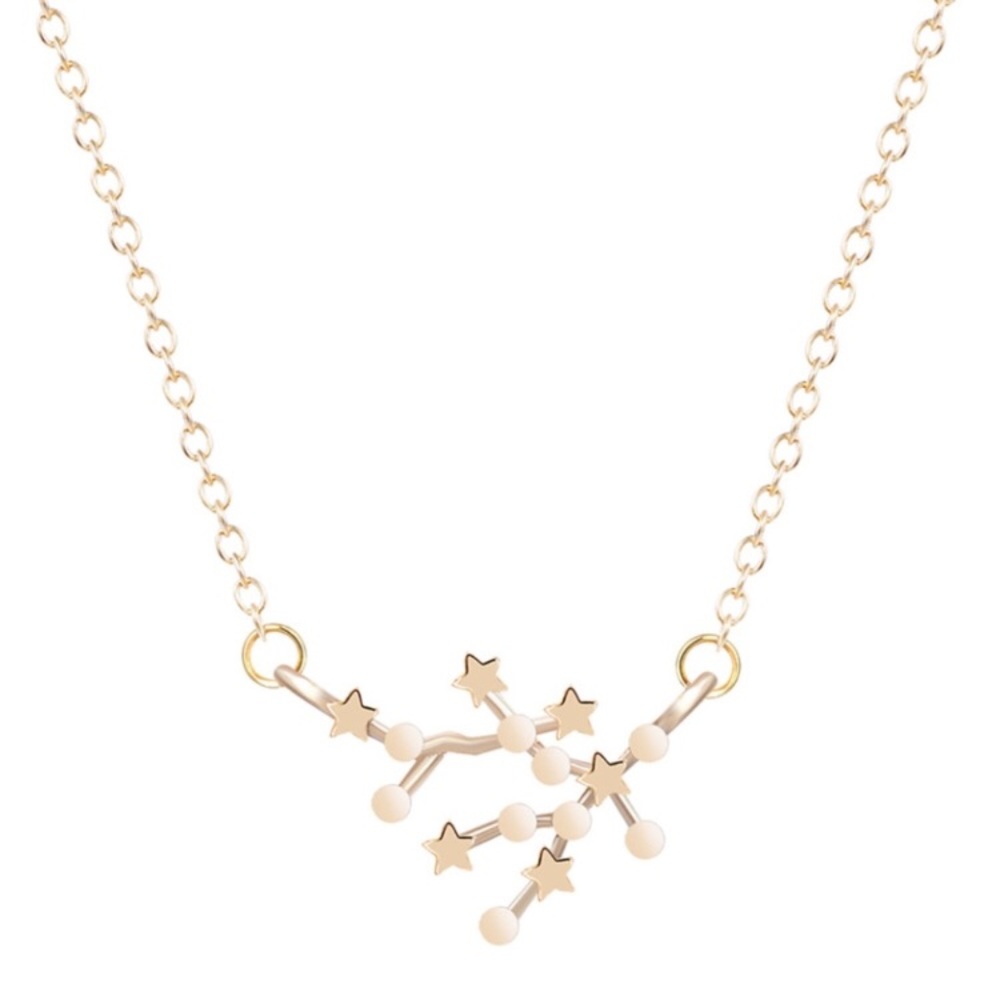 "Stella" Gemini Gold Necklace Delicate Starlight♊️